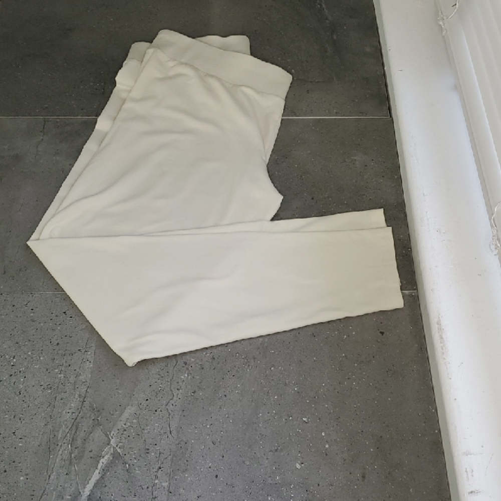 C Established Womens Cream Leggings - Picture 1 of 4